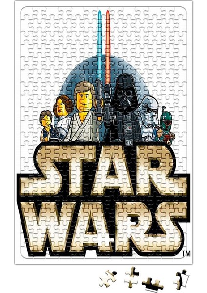 Star Wars 4 Puzzle 240 Parça Yapboz