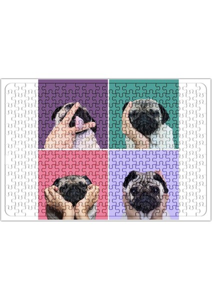 Pug Köpek Puzzle 240 Parça Yapboz