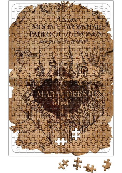 Mapa Dos Marotos Harry Potter Puzzle 240 Parça Yapboz