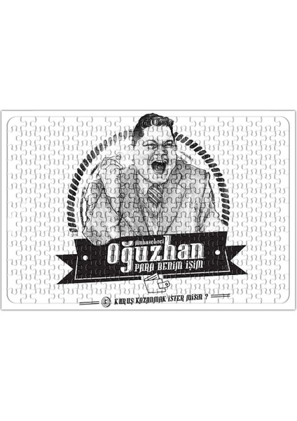 Kardeş Payı Muhasebeci Oğuzhan Puzzle 240 Parça Yapboz