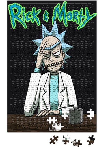 Rick & Morty Puzzle 240 Parça Yapboz