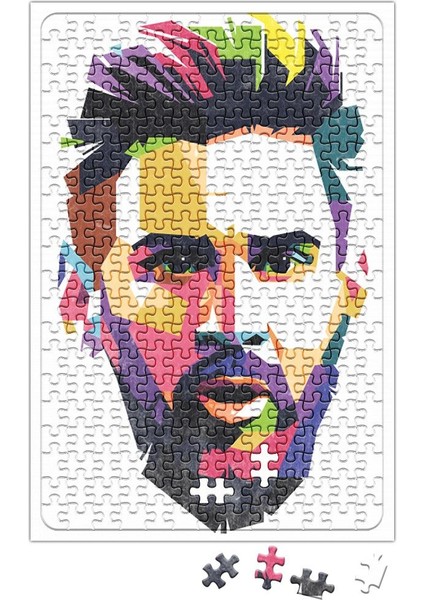Rosto De Messi Puzzle 240 Parça Yapboz