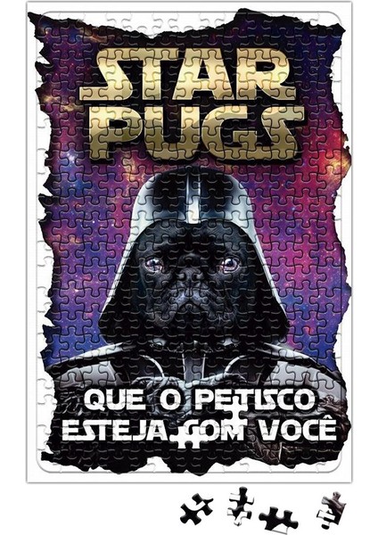 Star Pugs Köpek Puzzle 240 Parça Yapboz