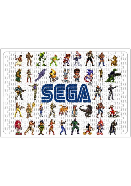 Sega Mega Driver Puzzle 240 Parça Yapboz