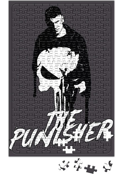 The Punisher O Justiceiro Supermen Puzzle 240 Parça Yapboz