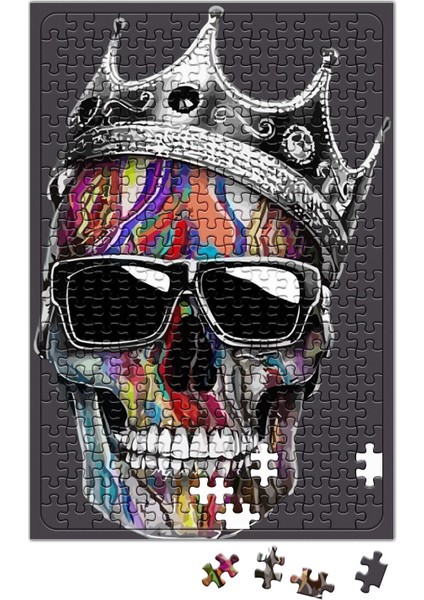 Caveira King Puzzle 240 Parça Yapboz