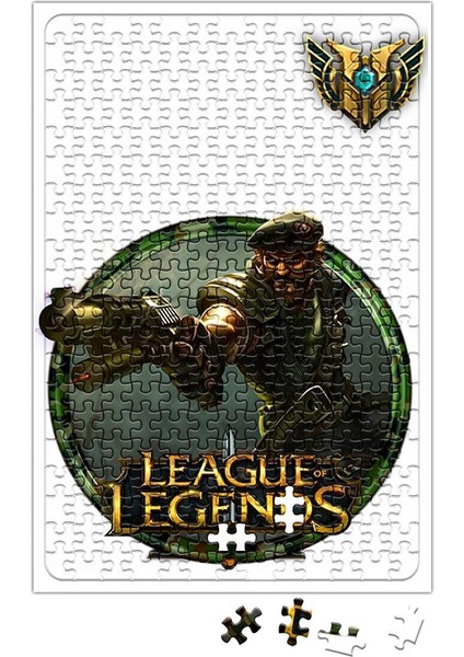 Gangplank Lol League Of Legends Puzzle 240 Parça Yapboz