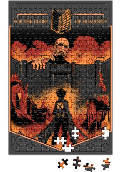 Attack On Titan For The Glory Of Humanity Puzzle