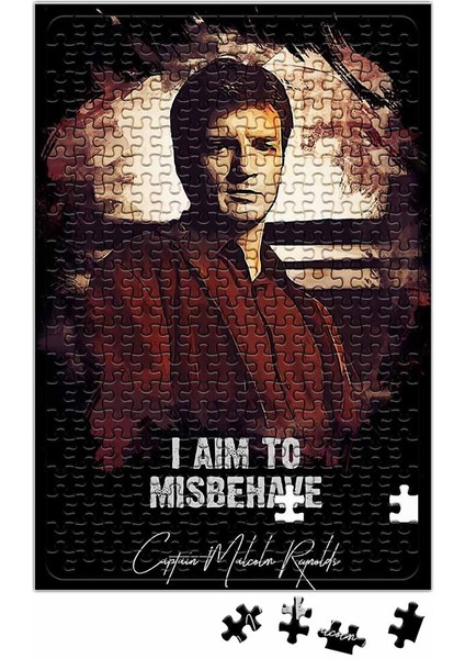 Captain Malcolm Reynolds Firefly Puzzle 240 Parça Yapboz