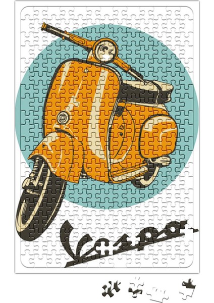 Vespa Puzzle 240 Parça Yapboz