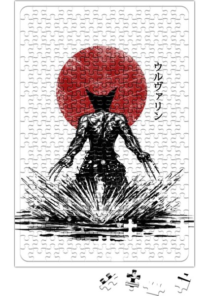 Logan Wolverine Puzzle 240 Parça Yapboz