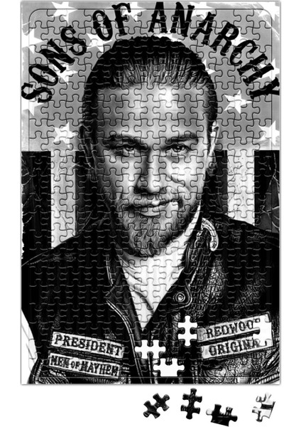 Sons Of Anarchy President Jax Teller Puzzle 240 Parça Yapboz