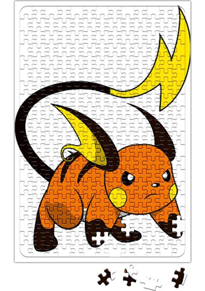 Pokemon Go Pikachu Raichu Puzzle 240 Parça Yapboz