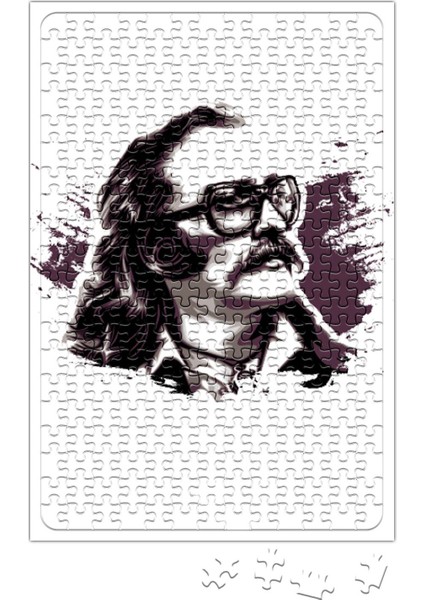 Cem Karaca Illustrasyon Puzzle 240 Parça Yapboz