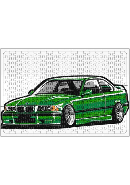 Bmw Stanced Out E36 Puzzle 240 Parça Yapboz