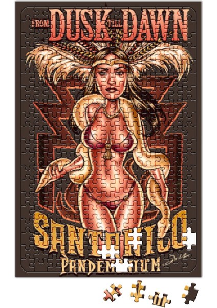 Movie From Dusk Till Dawn Santanico Pandemonium Puzzle