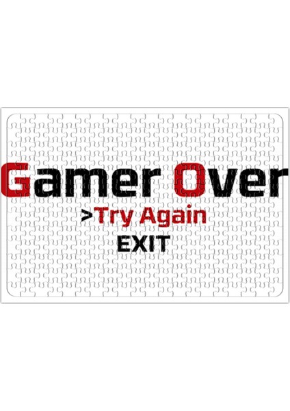 Game Over Puzzle 240 Parça Yapboz