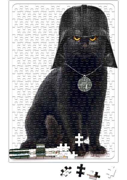 Kedi Star Wars Cat Vader Puzzle 240 Parça Yapboz