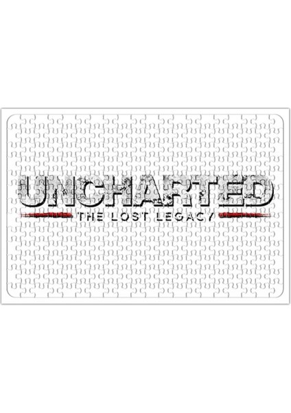 Uncharted The Lost Legacy Logo Puzzle 240 Parça Yapboz