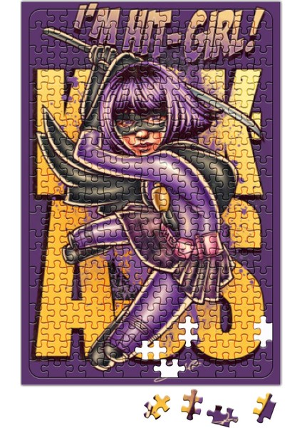 Movie Kick Ass I'm Hit Girl Puzzle 240 Parça Yapboz