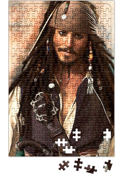 Jack Sparrow Puzzle 240 Parça Yapboz