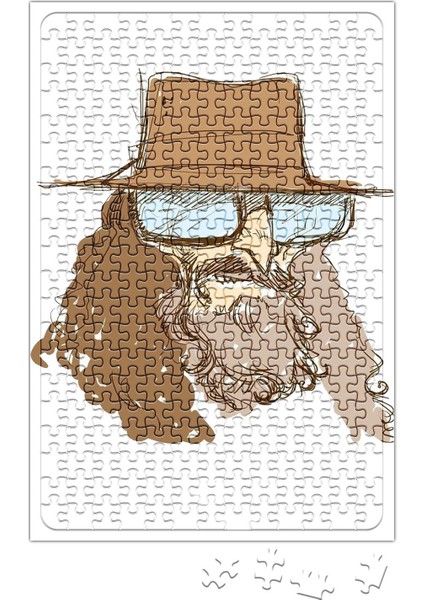 Cem Karaca Illustrasyon Puzzle 240 Parça Yapboz