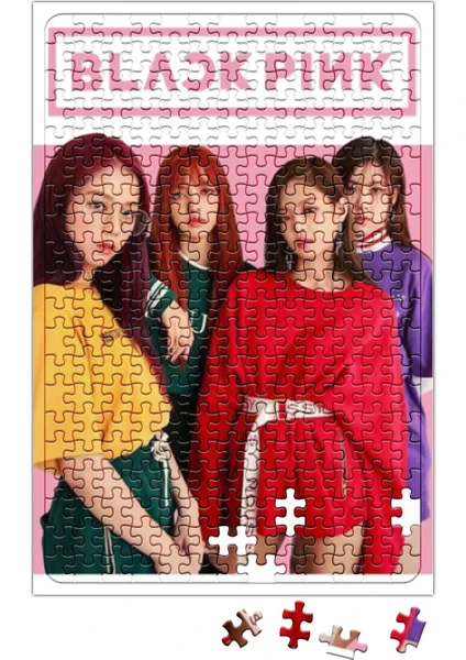 Baskı Dükkanı Blackpink Blackpınk Puzzle 240 Parça Yapboz