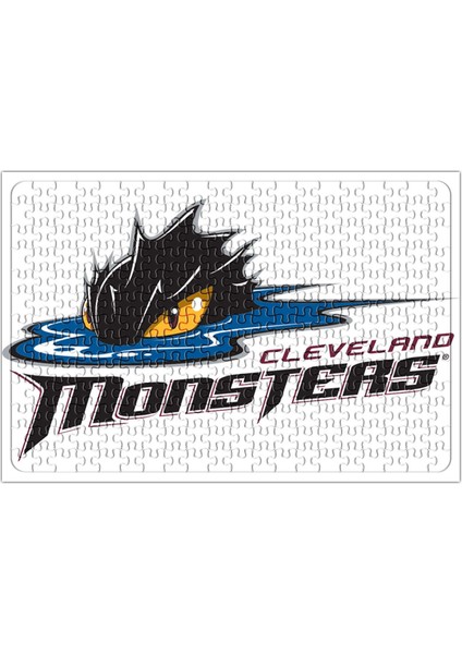 Cleveland Monsters Logo Puzzle 240 Parça Yapboz