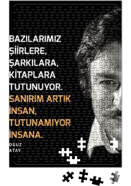 Oğuz Atay Söz Puzzle 240 Parça Yapboz