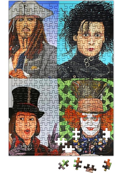 Johnny Depp Puzzle 240 Parça Yapboz