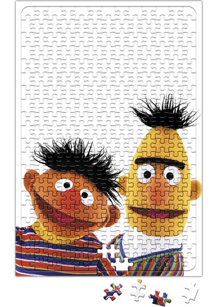 Susam Sokağı Edi & Büdü Puzzle 240 Parça Yapboz