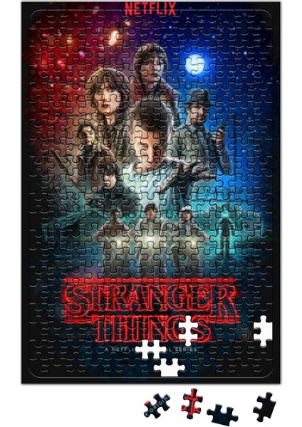 Stranger Things Netflix Puzzle 240 Parça Yapboz