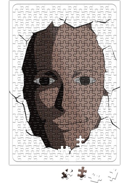 Saitama Face One Punch Man Puzzle 240 Parça Yapboz