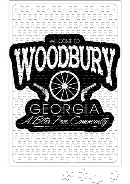 The Walking Dead Welcome To Woodbury Puzzle 240 Parça Yapboz