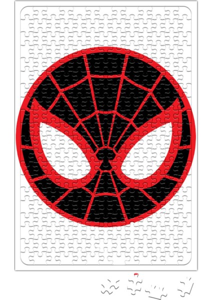 Spider Man Spider Face Puzzle 240 Parça Yapboz