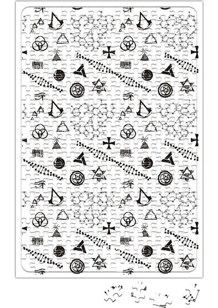 Subject 17 Desmond Miles Puzzle 240 Parça Yapboz