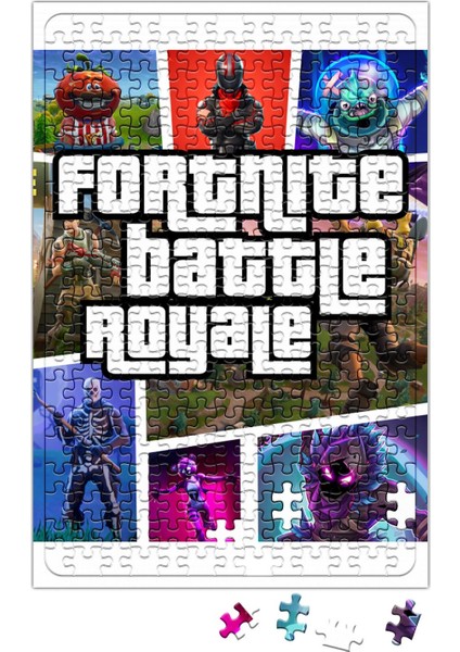 Fortnite Gta Puzzle 240 Parça Yapboz