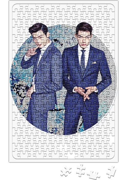 Lee Jong Suk And Kim Woo Bin Puzzle 240 Parça Yapboz