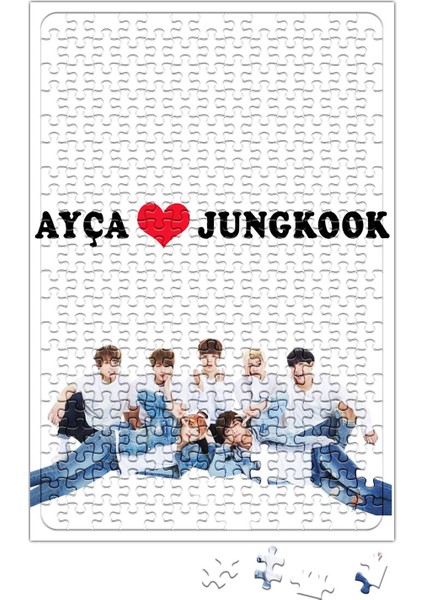 Kişiye Özel Bts Puzzle 240 Parça Yapboz