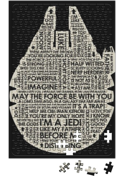 Star Wars Millenium Falcon Puzzle 240 Parça Yapboz