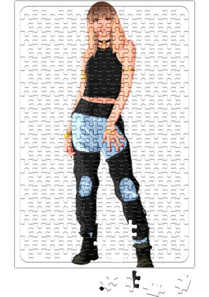 Lisa Black Pink Puzzle 240 Parça Yapboz