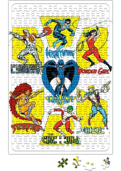 Teen Titans Puzzle 240 Parça Yapboz