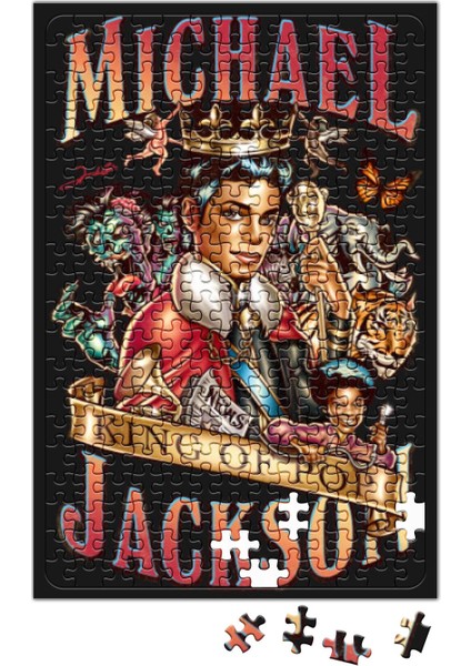 Music King Of Pop Mıckael Jackson Puzzle 240 Parça Yapboz