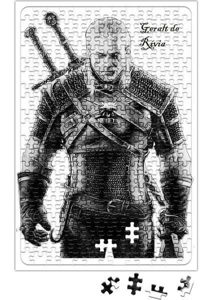 The Witcher 3 Puzzle 240 Parça Yapboz