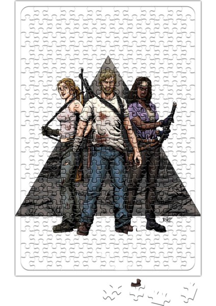 Walking Dead Trinity Puzzle 240 Parça Yapboz