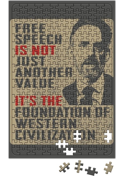 Free Speech Famous Quote Jordan Peterson Puzzle