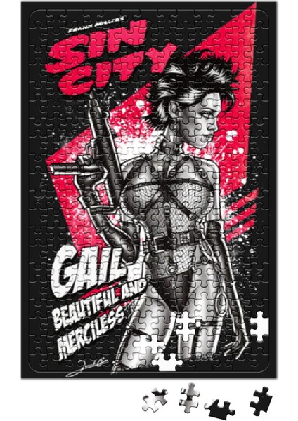 Sin City Beautiful And Merciless Puzzle 240 Parça Yapboz
