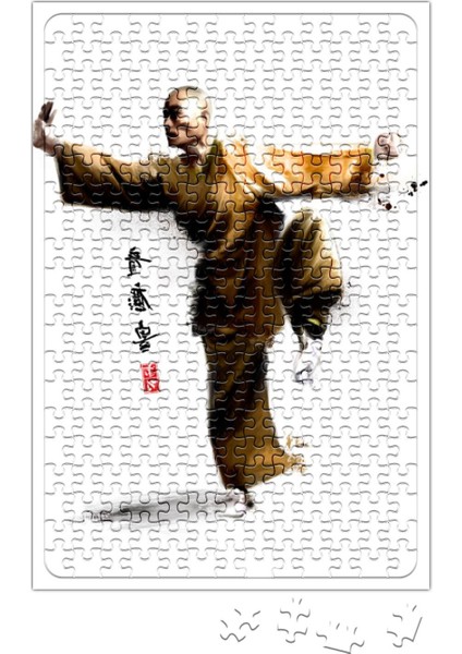 Shaolin Monk Shaolin Kung Fu Puzzle 240 Parça Yapboz