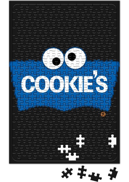 Cookie Monster Cookie's Kurabiye Canavarı Puzzle 240 Parça
