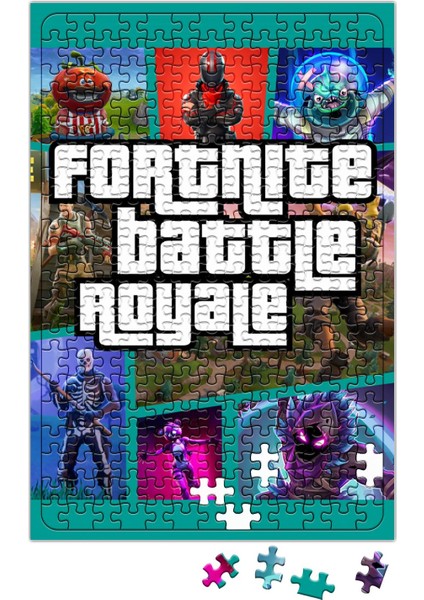 Fortnite Gta Puzzle 240 Parça Yapboz